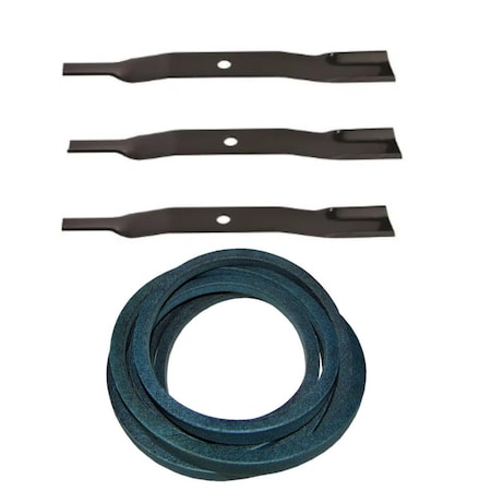 Aic Replacement Parts 25 Finishing Mower Blade & Belt Fits Land Pride FDR1672 FDR2572 890172C 816116C KT-890172C-SET